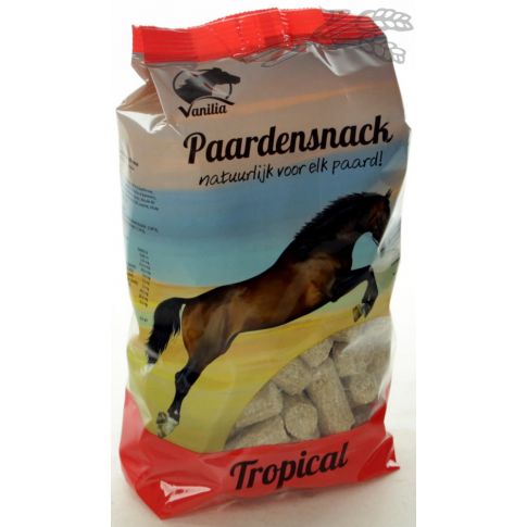 Vanilia Paardensnacks - Paardensnack - Tropical 1 kg