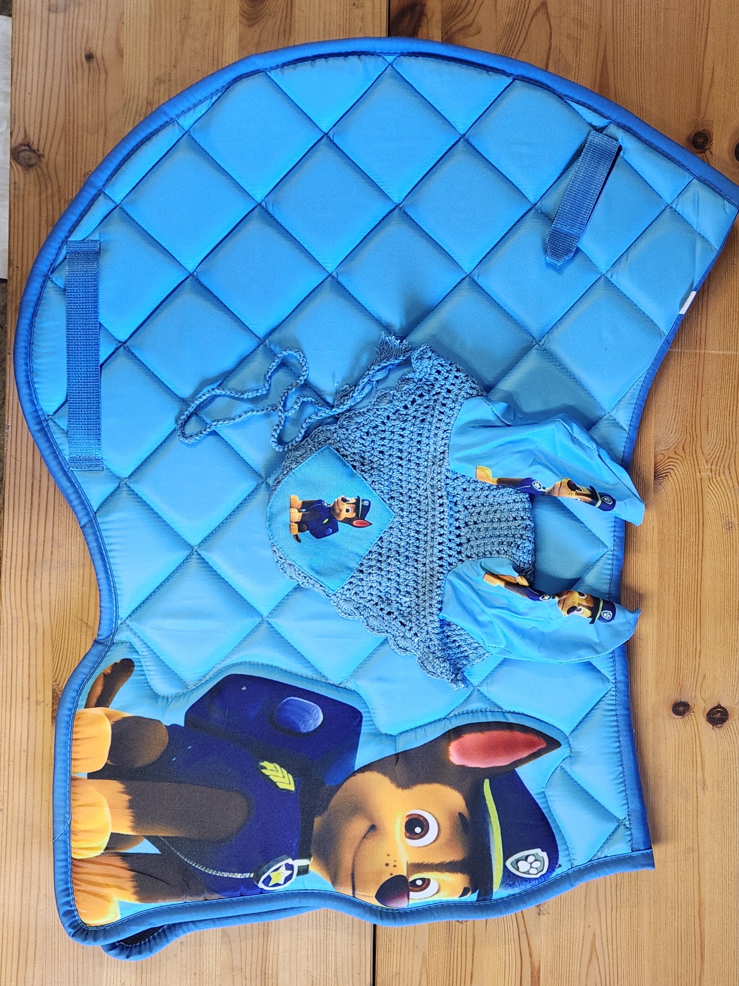 Blauw Pawpatrol setje