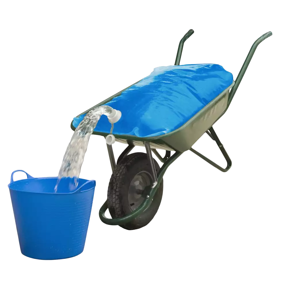 Waterzak Aquatrans voor kruiwagen 80 liter