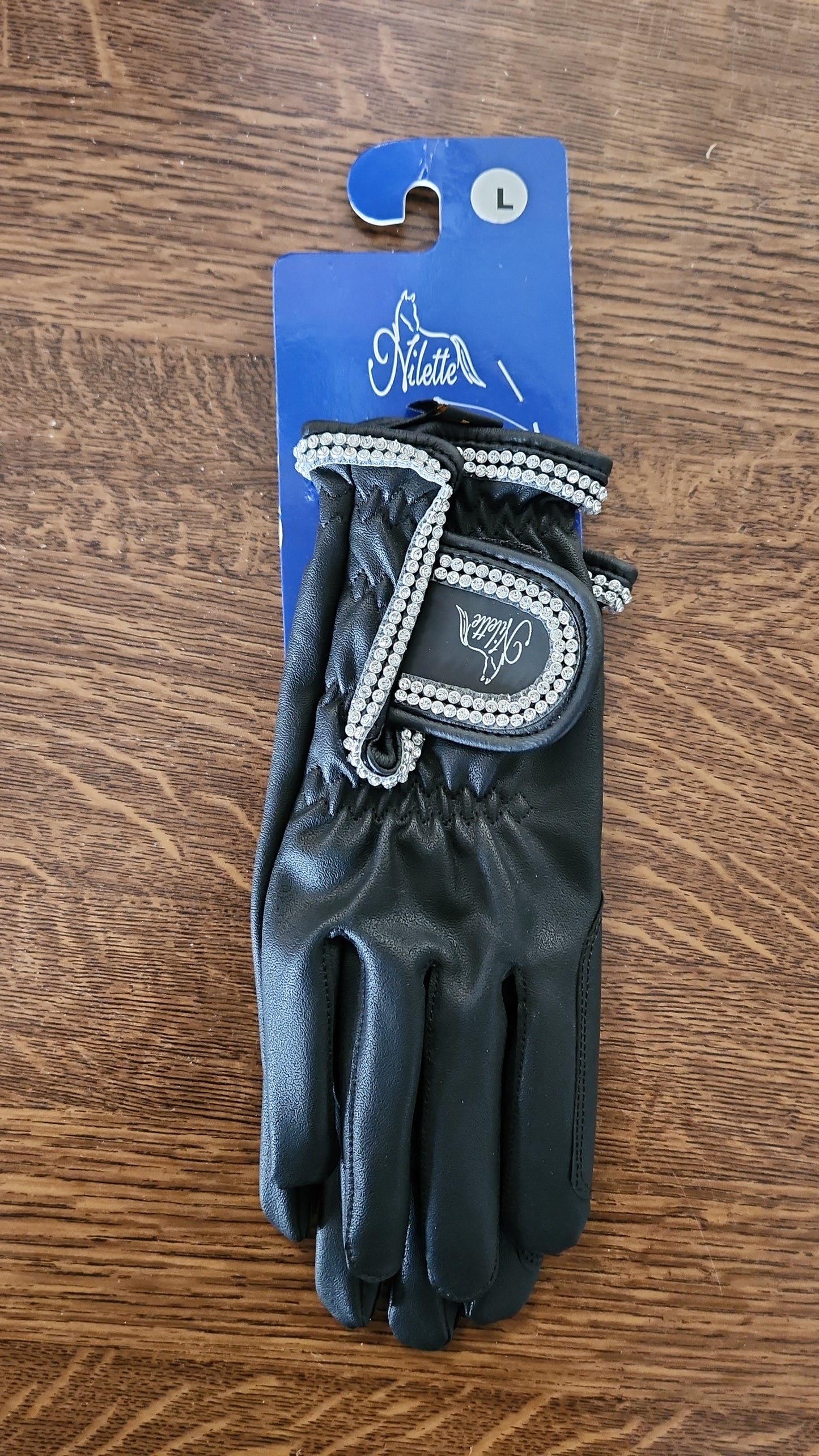Nilette handschoenen met steentjes