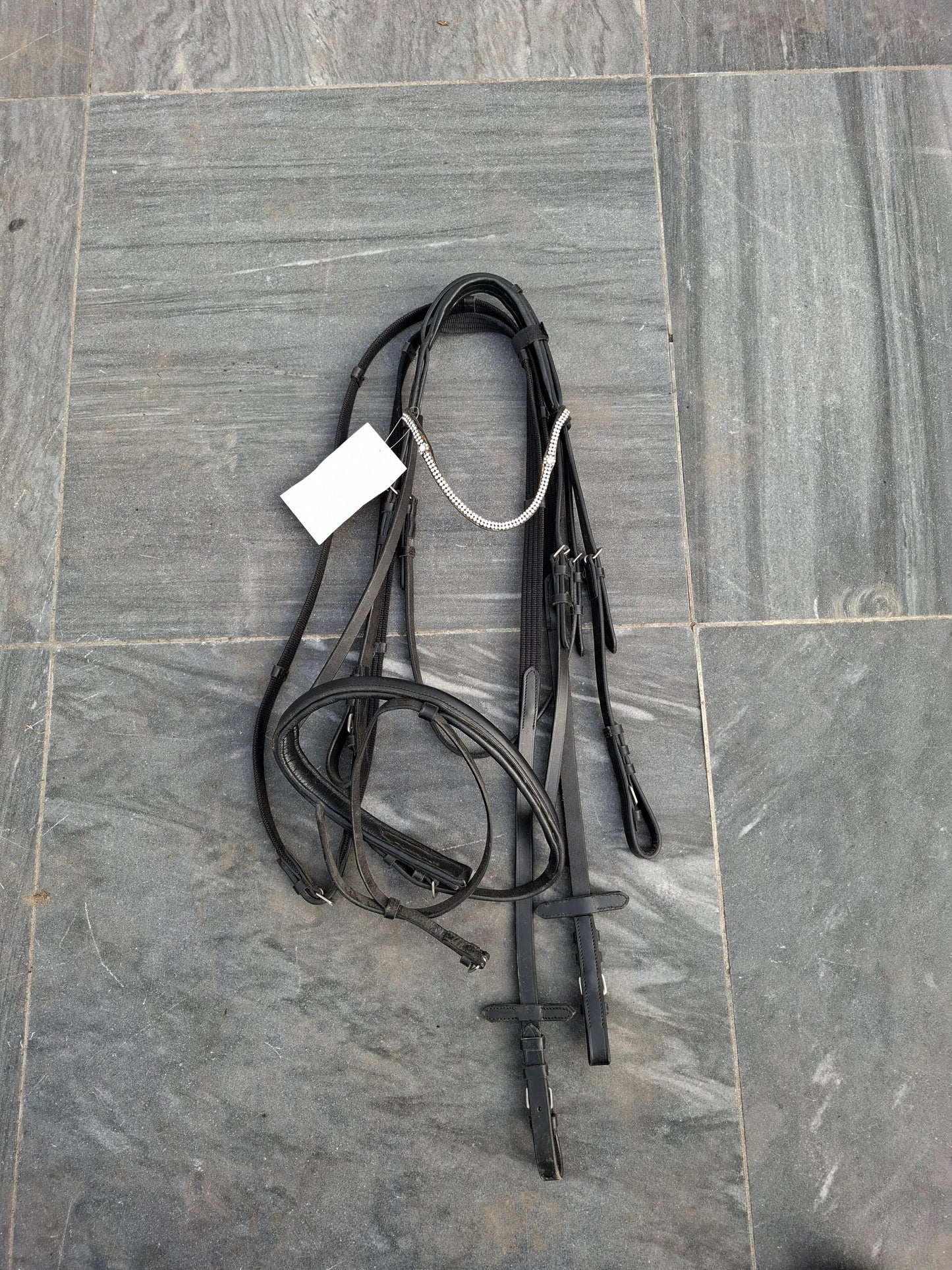 German Riding Hoofdstel Zwart Full