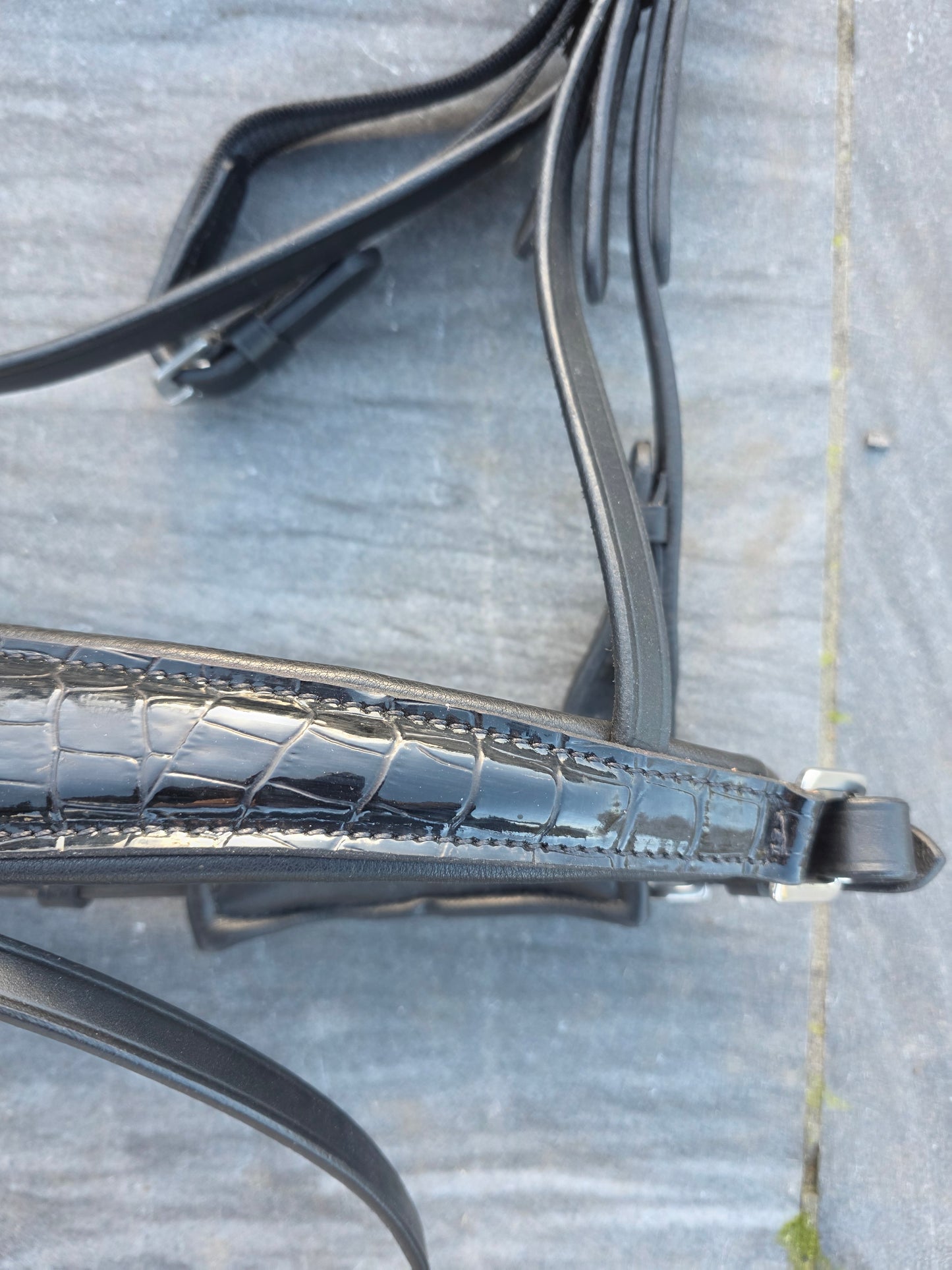 Profirider anatomisch croco hoofdstel