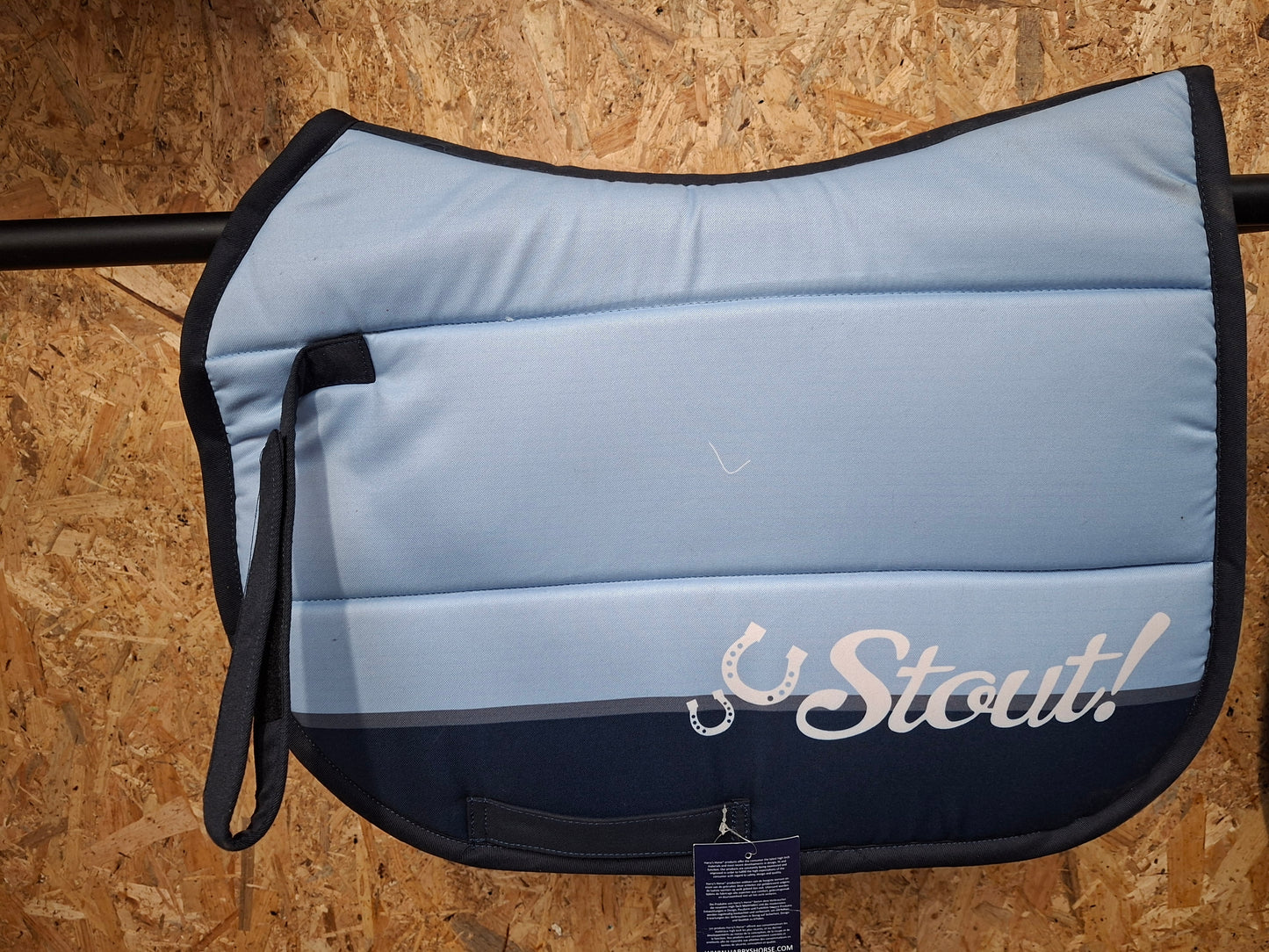 Zadeldekje stout maat shet