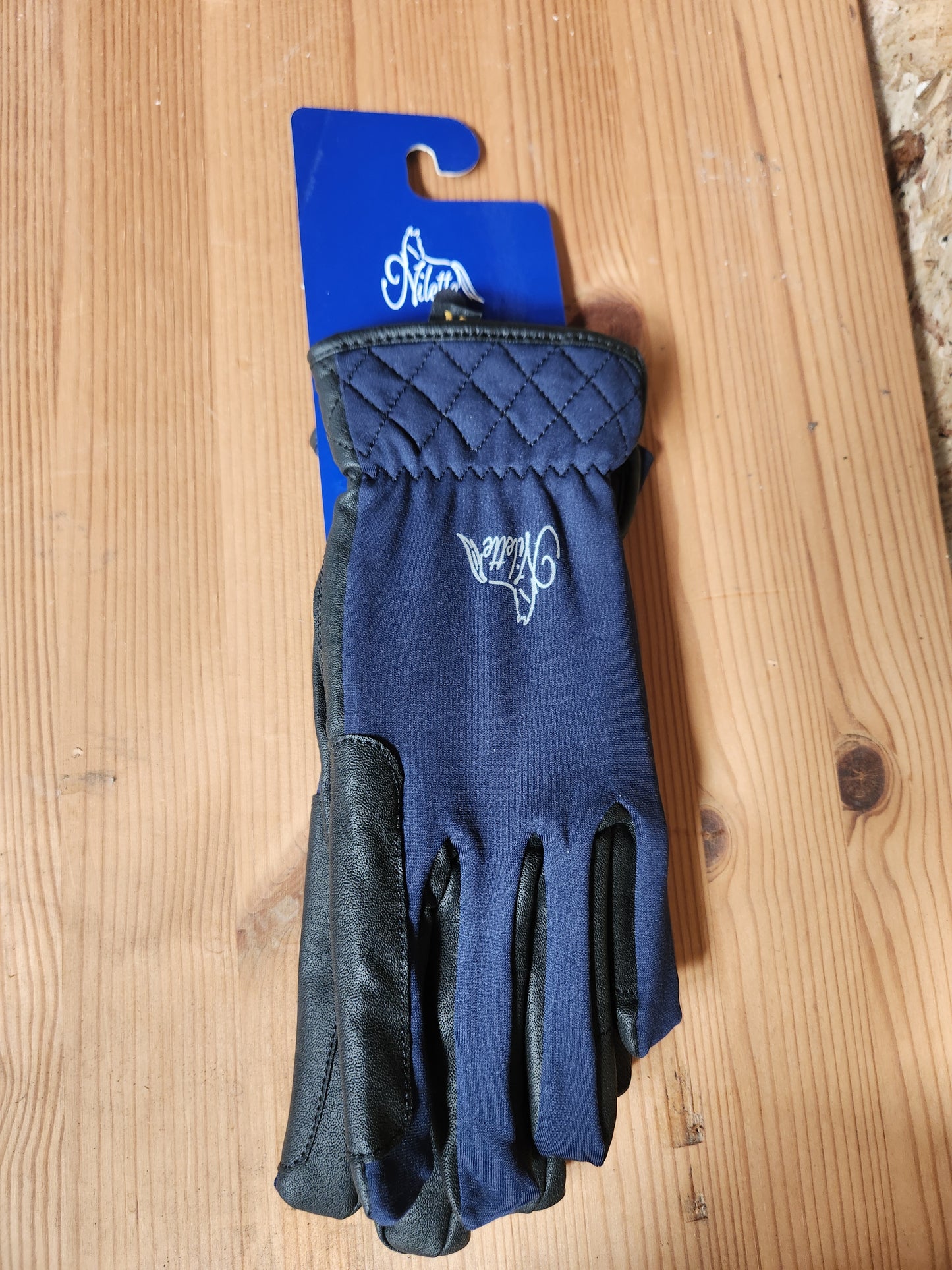 Nilette softshell handschoenen blauw