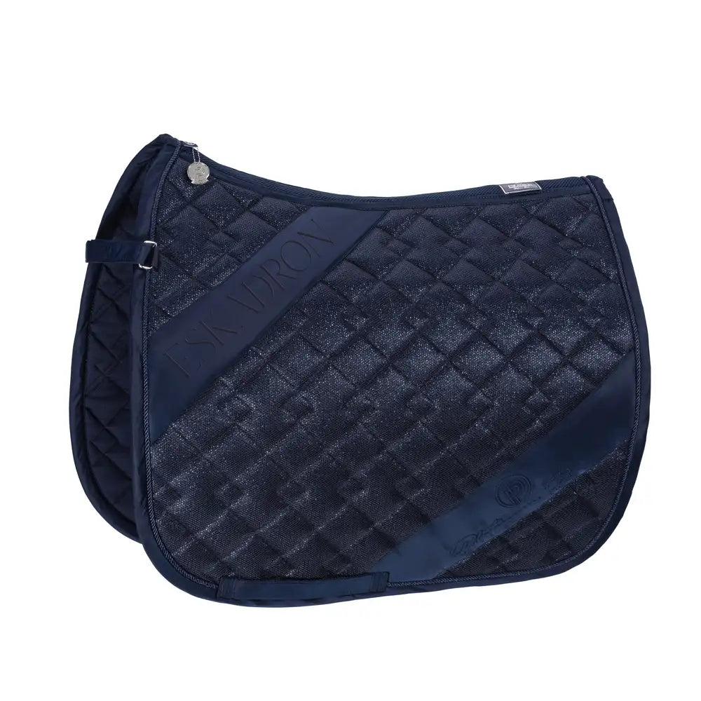 Eskadron Zadeldekje Pure Glitter Mesh Dressuur Navy Pony
