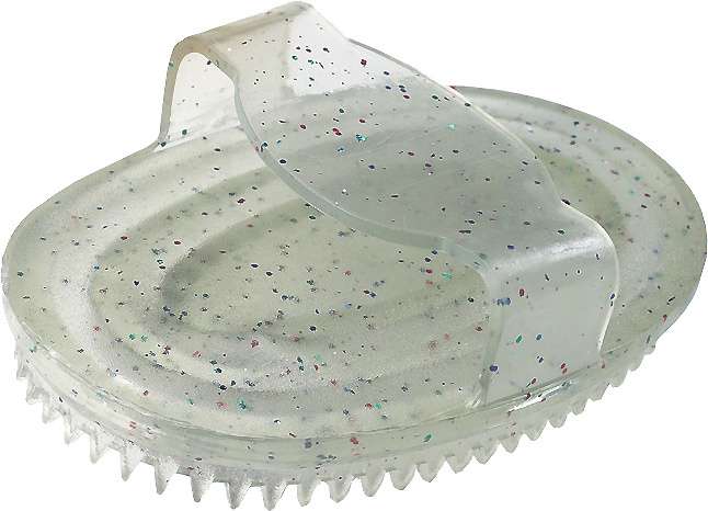 Rosborstel met glitters