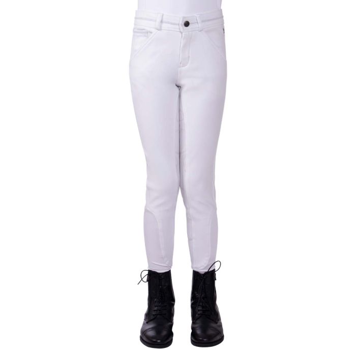 Qhp rijbroek wit maat 140