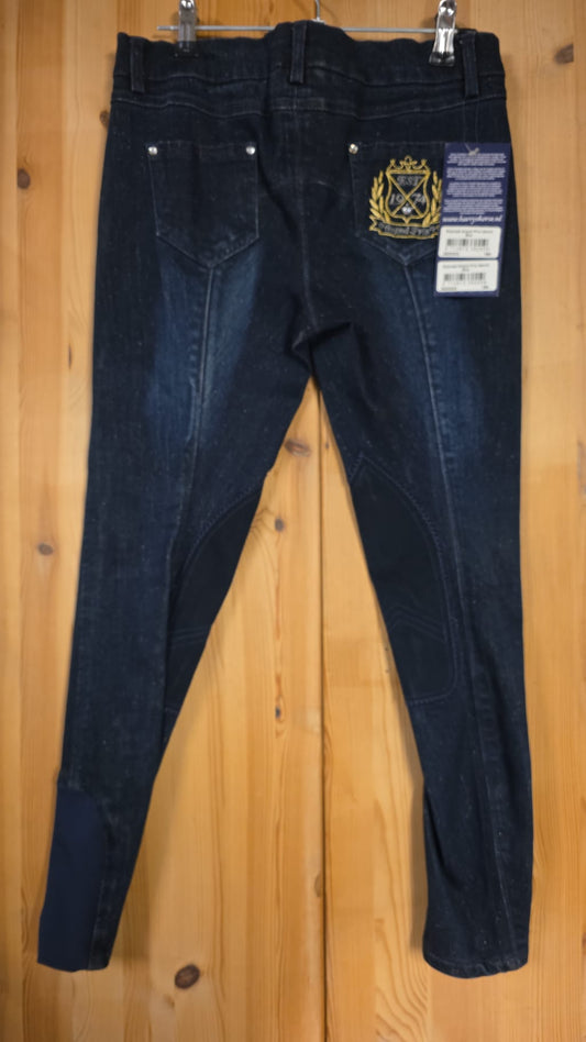 Rijbroek met glitters maat 164