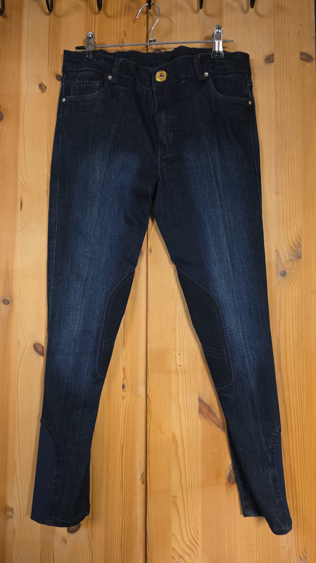 Rijbroek met glitters maat 164