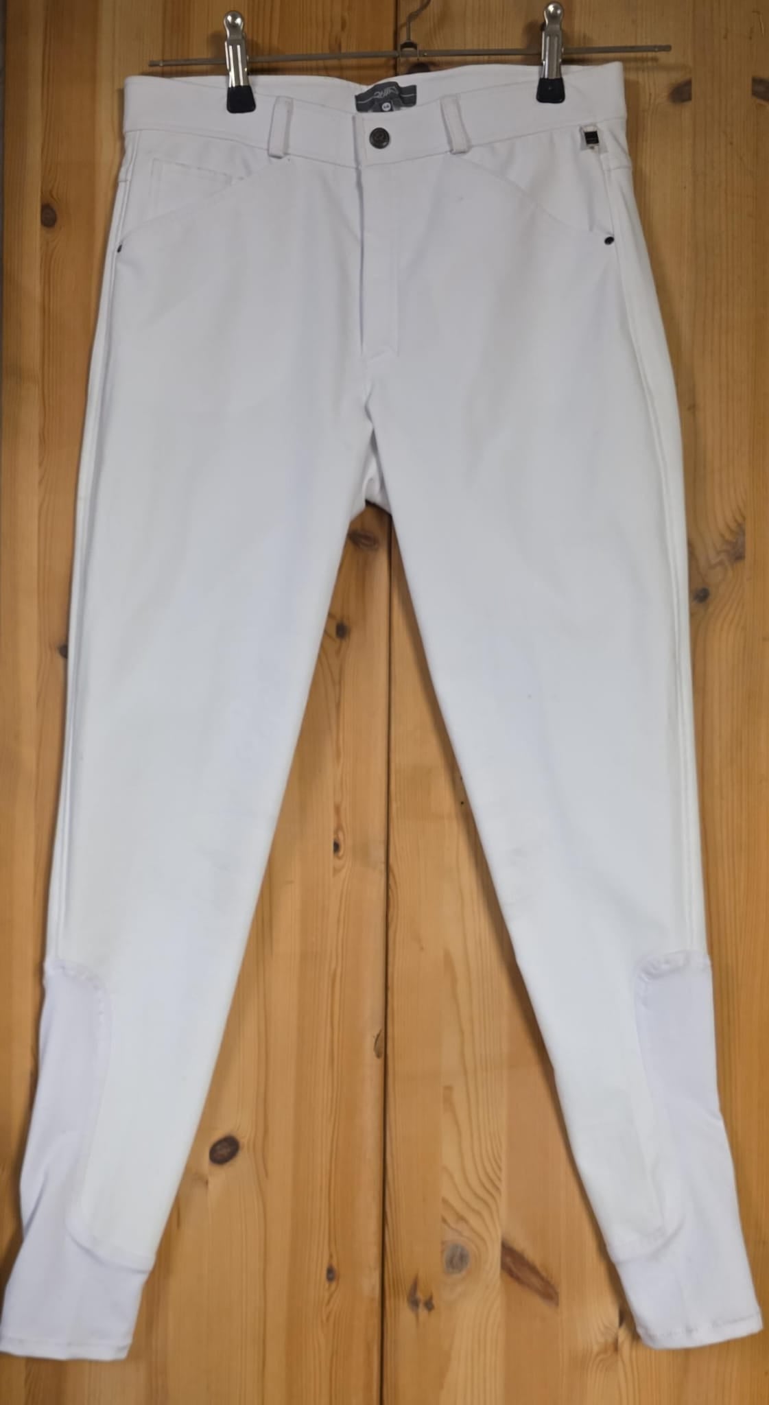 Rijbroek heren wit maat 46