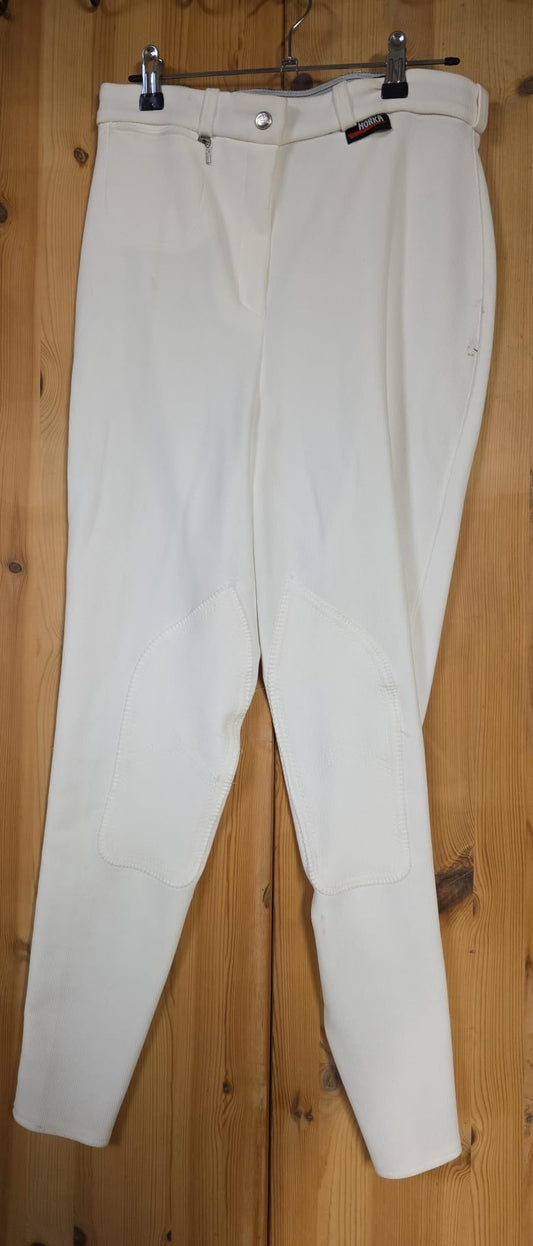 Horka heren rijbroek ribstof maat 48