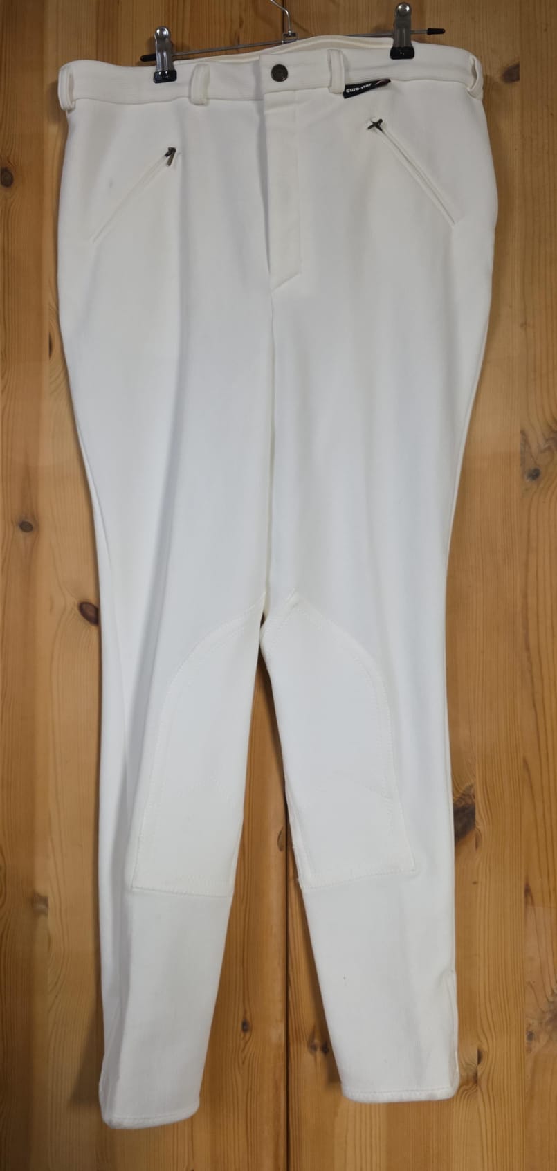 Rijbroek ribstof maat 50