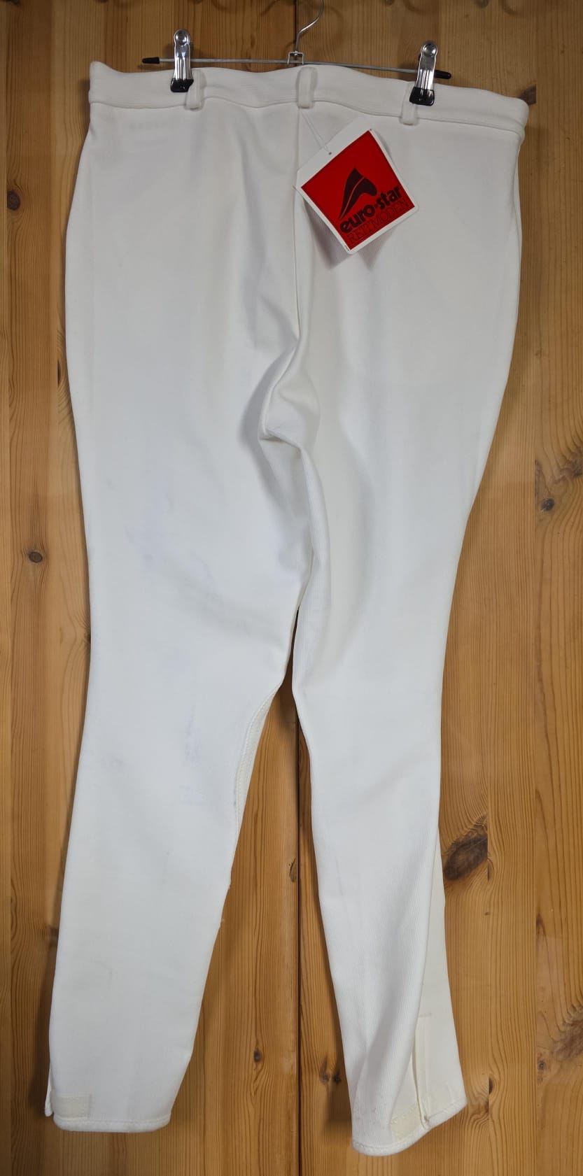 Rijbroek ribstof maat 50