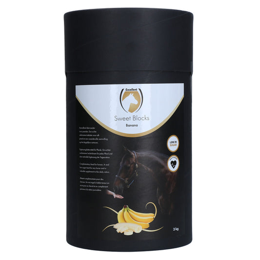 Excellent Horse Sweet Blocks Banana 3 kg