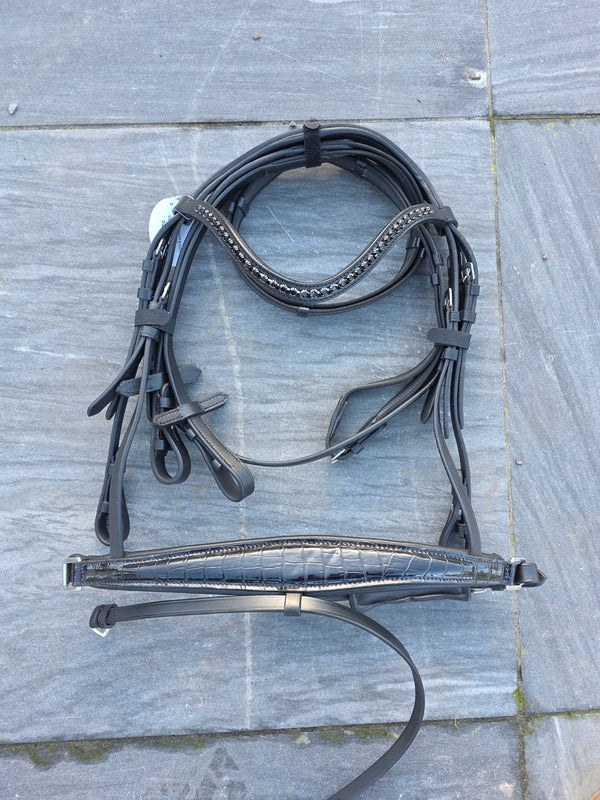 Profirider anatomisch croco hoofdstel