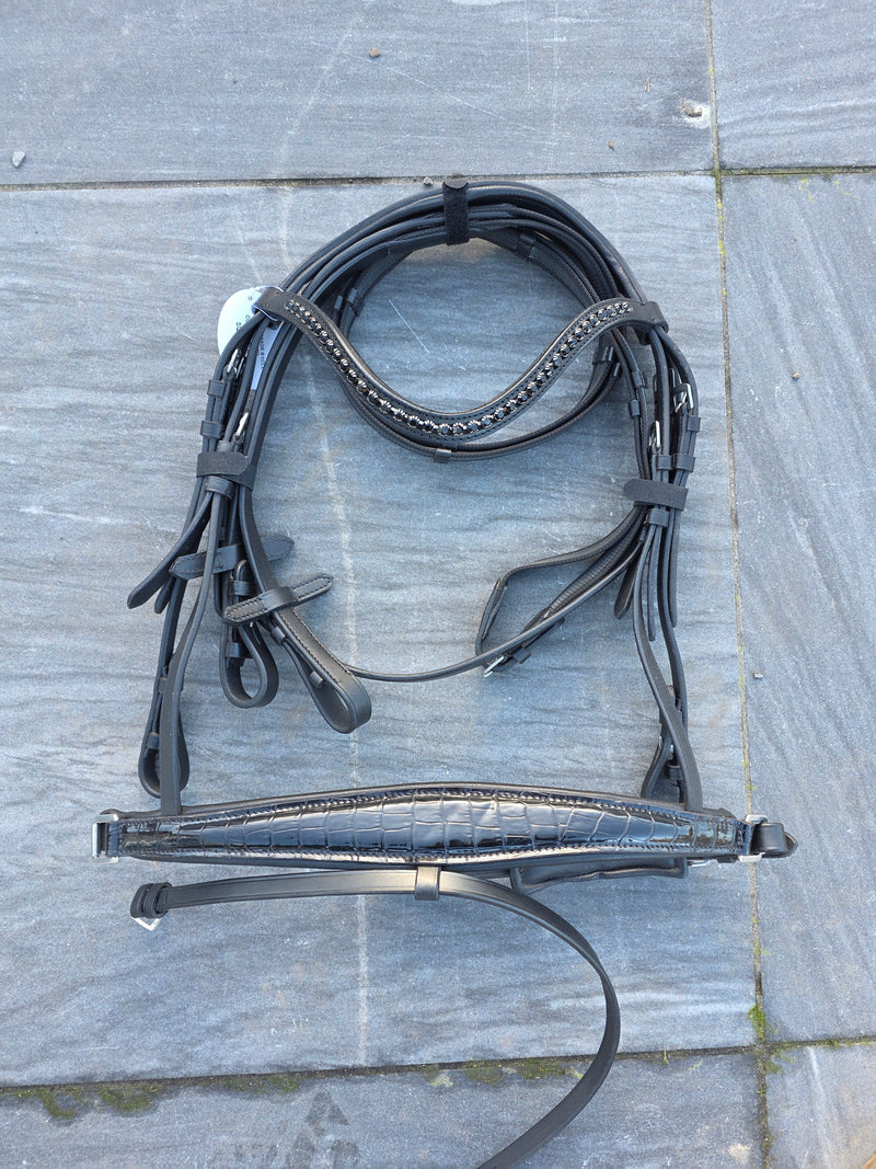 Profirider anatomisch croco hoofdstel