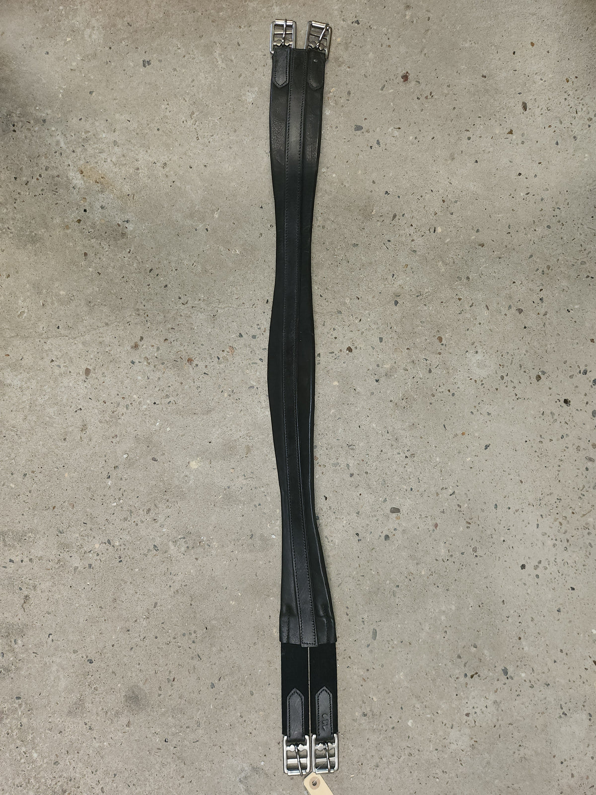 Leren singel 110 cm