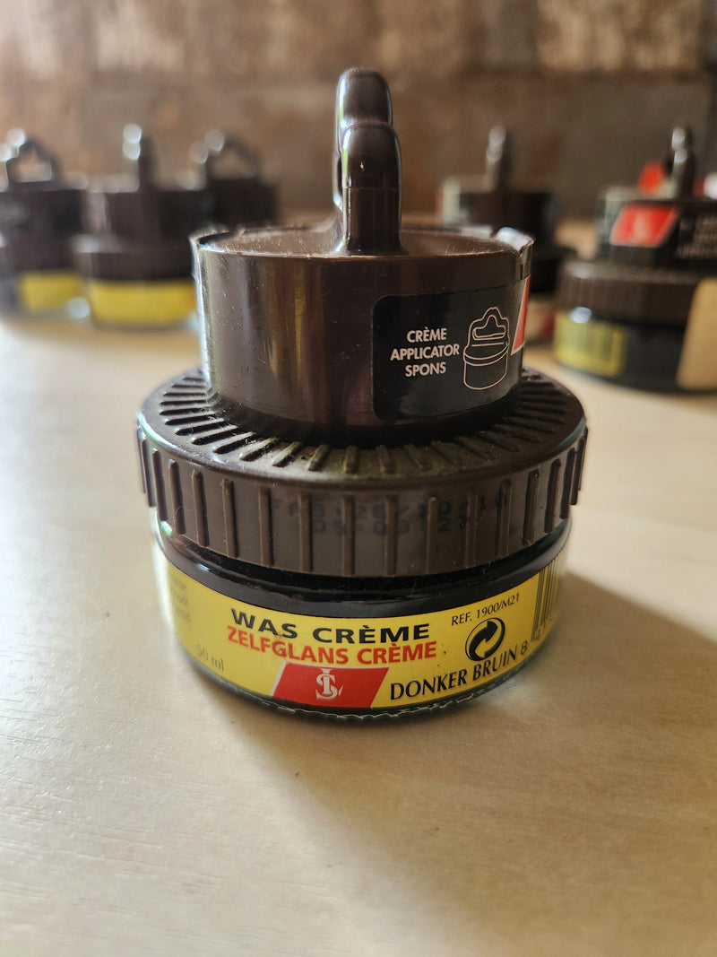 Bruine schoencreme
