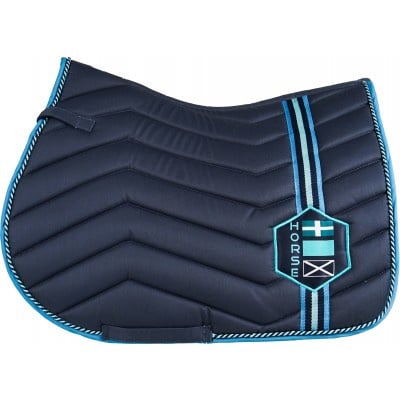 ZADELDEK PEAK PERFORMANCE BLAUW pony DRESSUUR