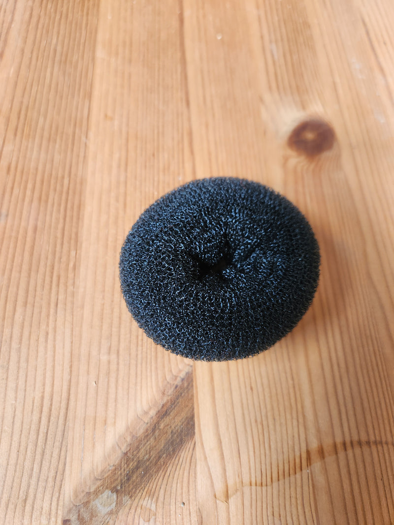 Haar donut zwart