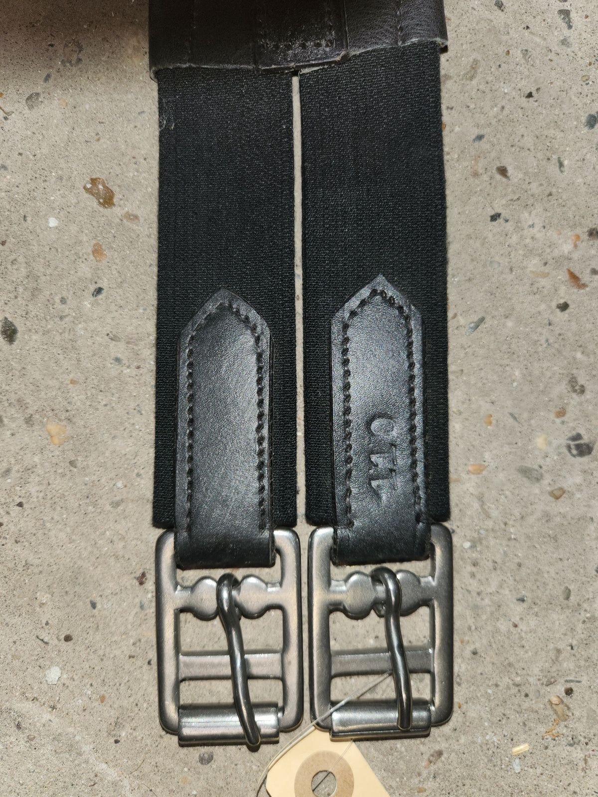 Leren singel 110 cm