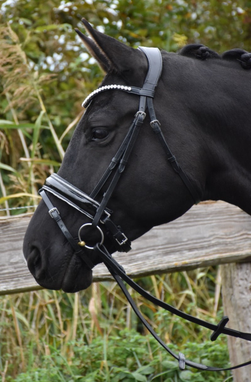 Profirider hoofdstel diamant maat cob