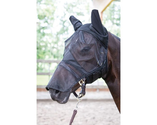 Harry's Horse Vliegenmasker Flyshield met neusstuk