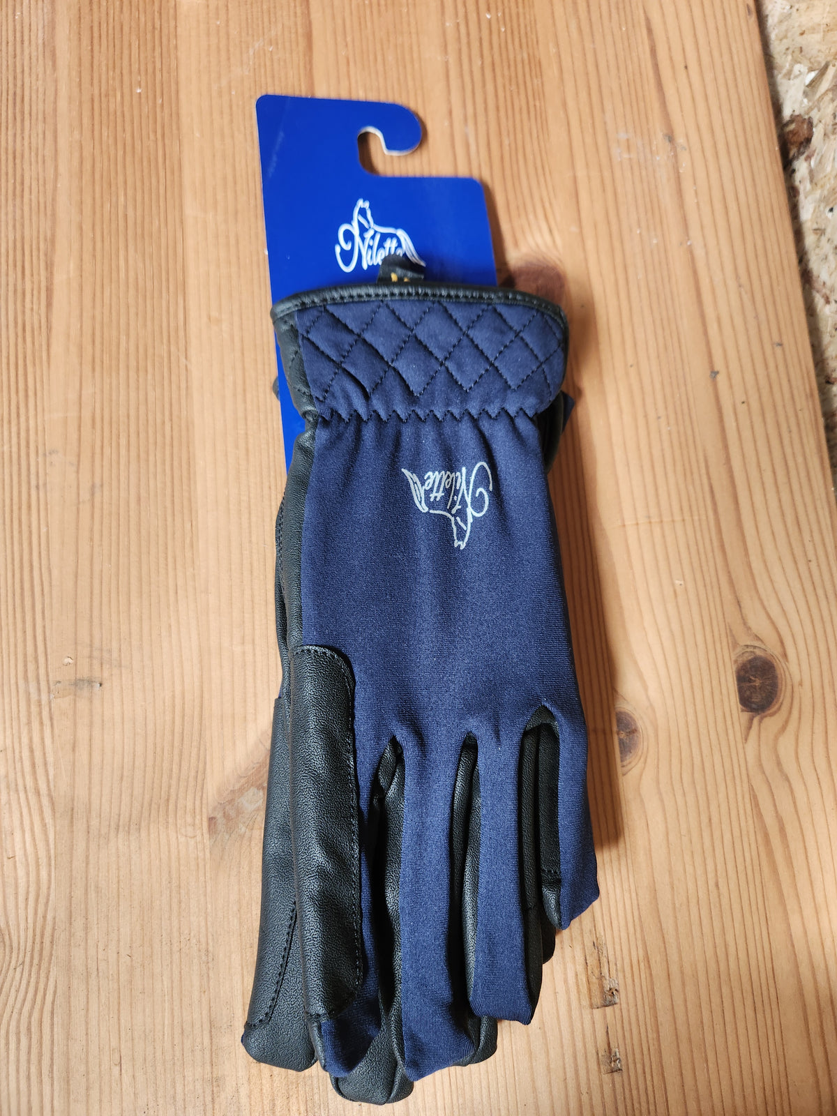 Nilette softshell handschoenen blauw