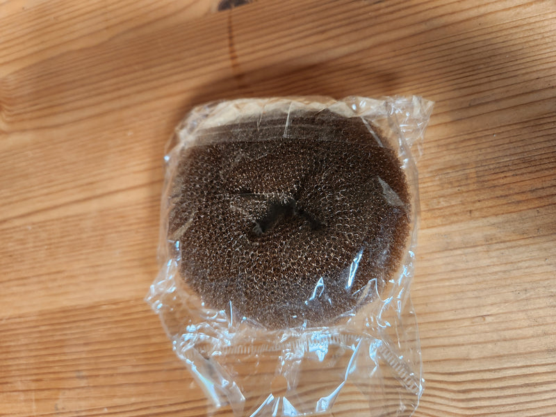 Bruine haar donut