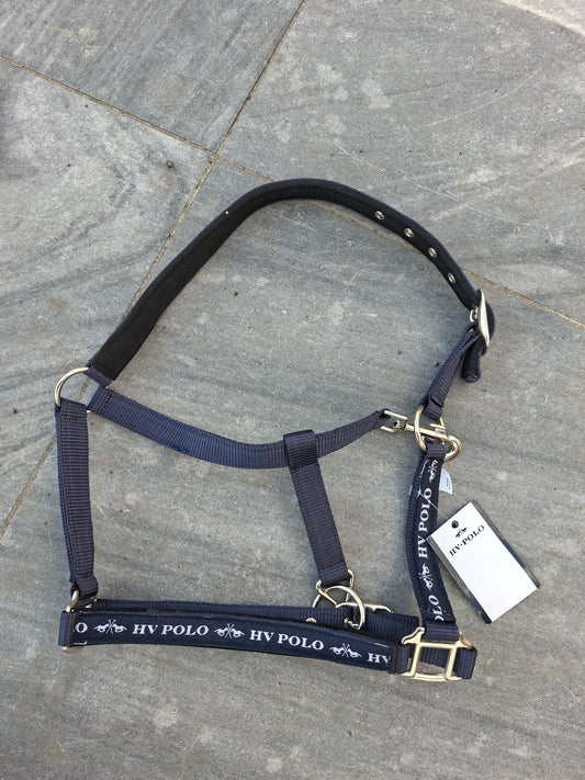Hv polo halster blauw