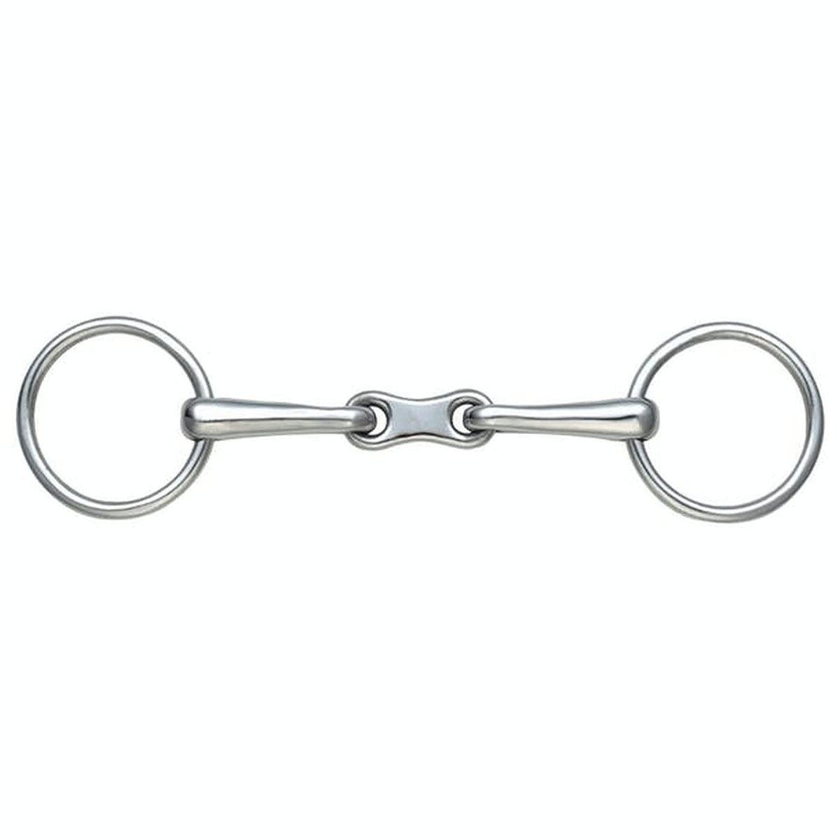 Shires French Link Bradoon Snaffle Bit, kleine losse ringen