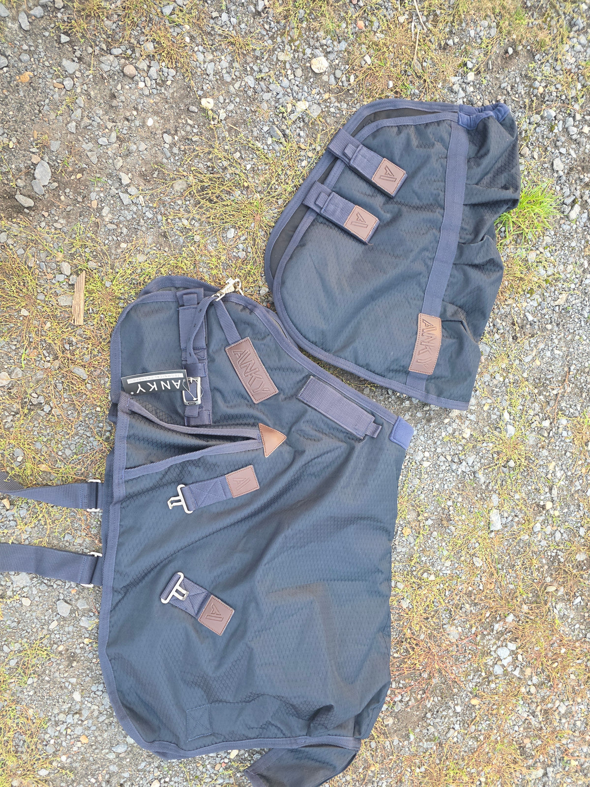 Winterdeken ANKY Turnout Combo 300gr Donkerblauw