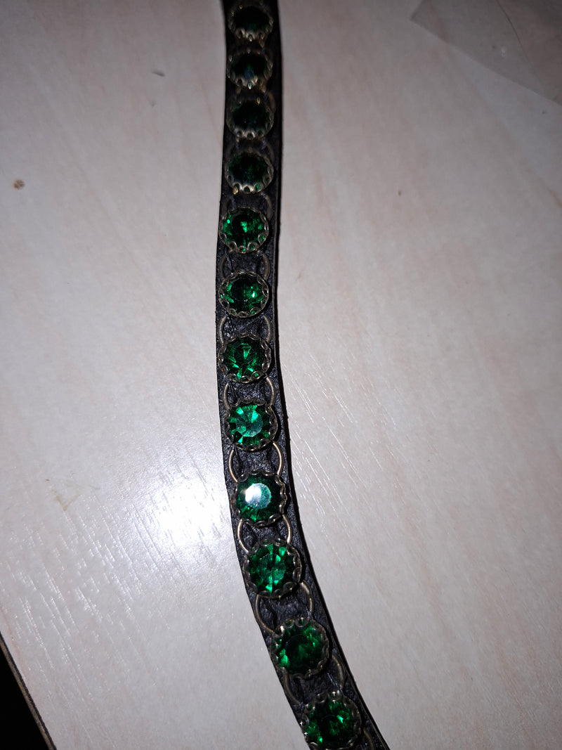Hkm frontriem deep green -cob