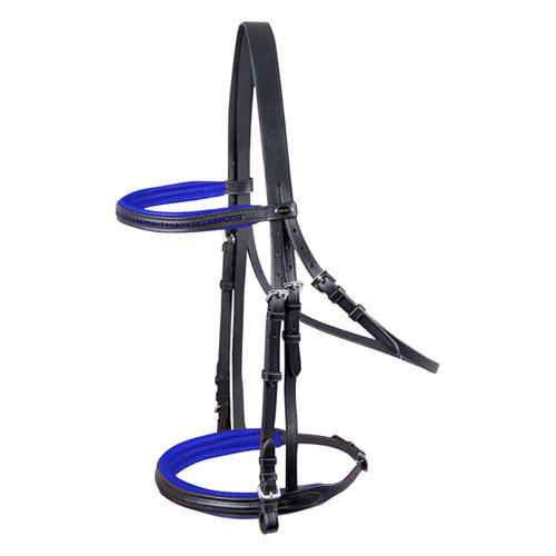 Waldhausen Star Hoofdstel Diamant Blauw - Maat Shetty